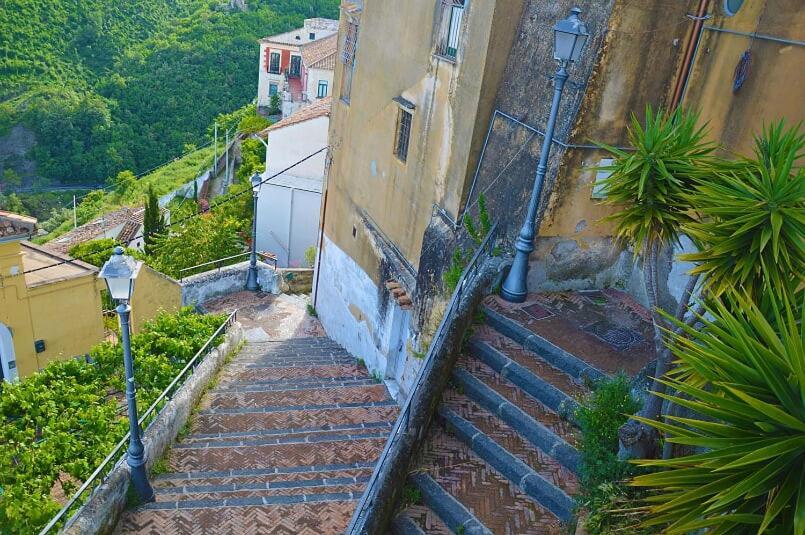 Ferienwohnung La Terrazza Sul Blu -Vista Mare- Vietri Exterior foto